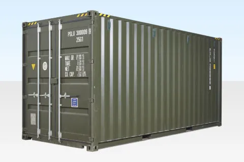 20ft High Cube Container ? One Trip (9ft 6? high)